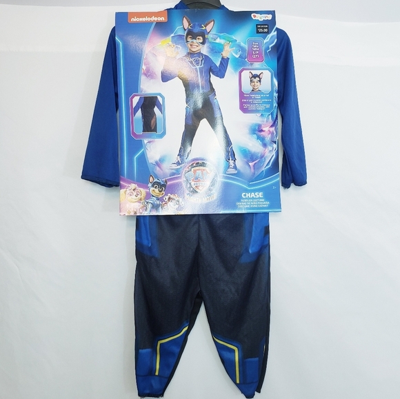 NWT Paw Patrol Chase Kids Halloween Costume 2T - Picture 2 of 8